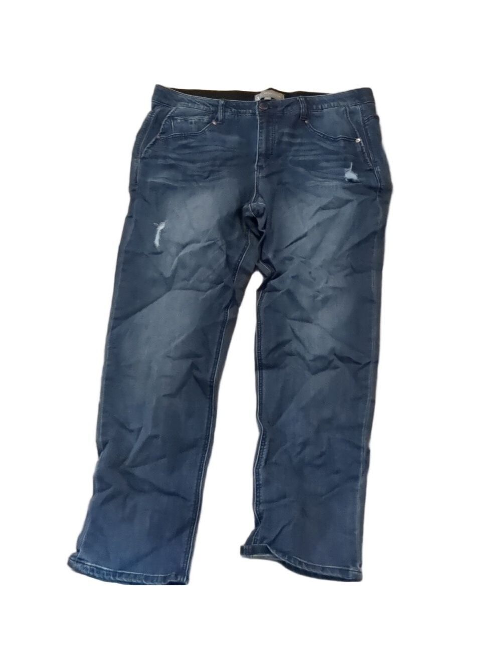 Wit & wisdom distressed jeans size 14